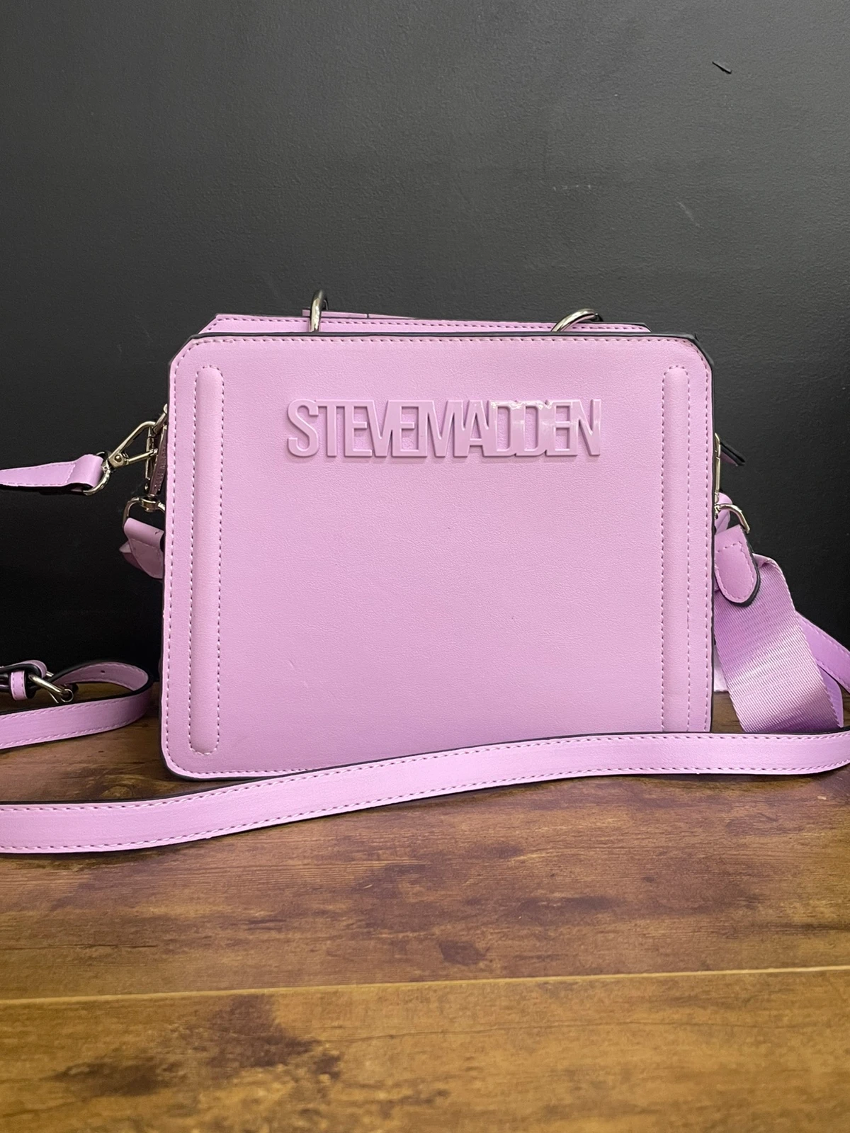 145 Fioletowa torebka Steve Madden Bevelyn