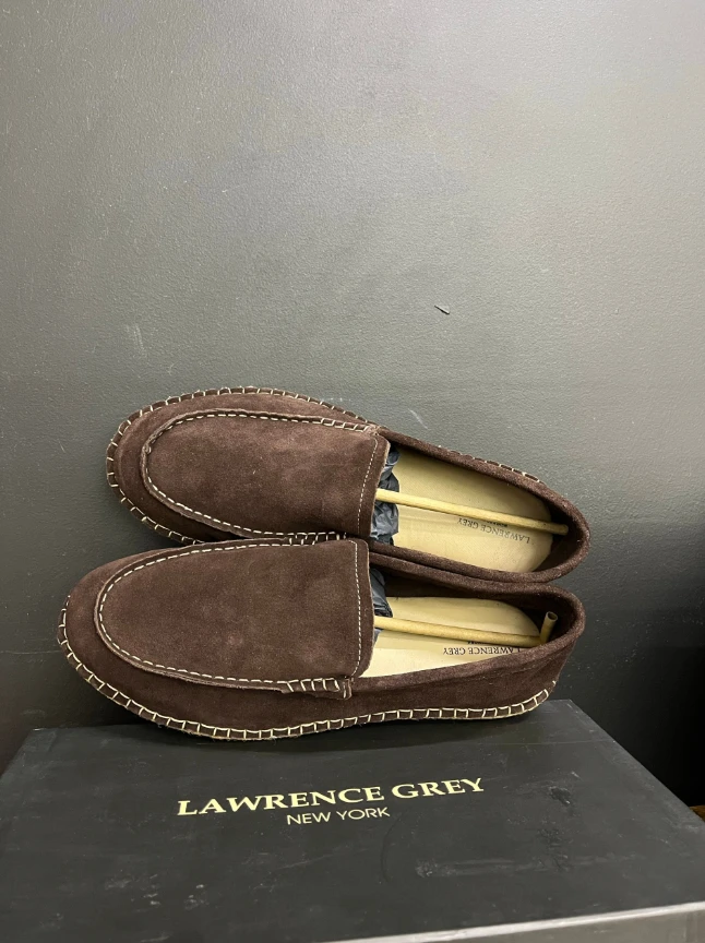 480 Brązowe mokasyny Lawrence Grey rozmiar 46 - obrazek 4