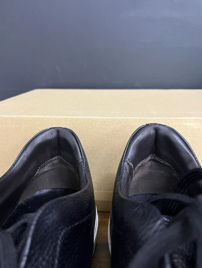 470 Czarne skórzane sneakersy Dino Draghi, rozmiar 42 - obrazek 3