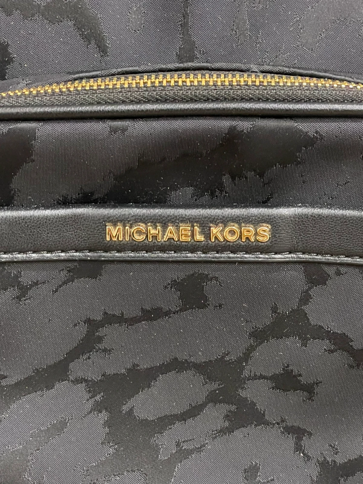 T95 Czarny plecak Michael Kors Bex - obrazek 2