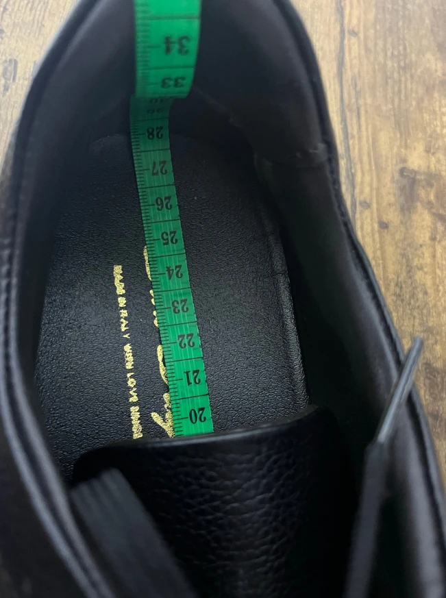470 Czarne skórzane sneakersy Dino Draghi, rozmiar 42 - obrazek 9