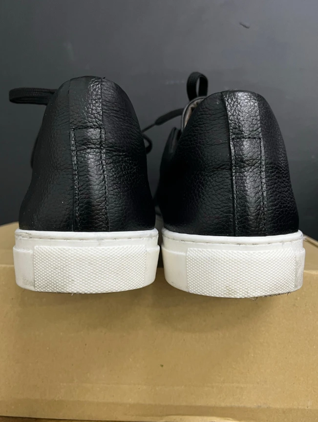 470 Czarne skórzane sneakersy Dino Draghi, rozmiar 42 - obrazek 7