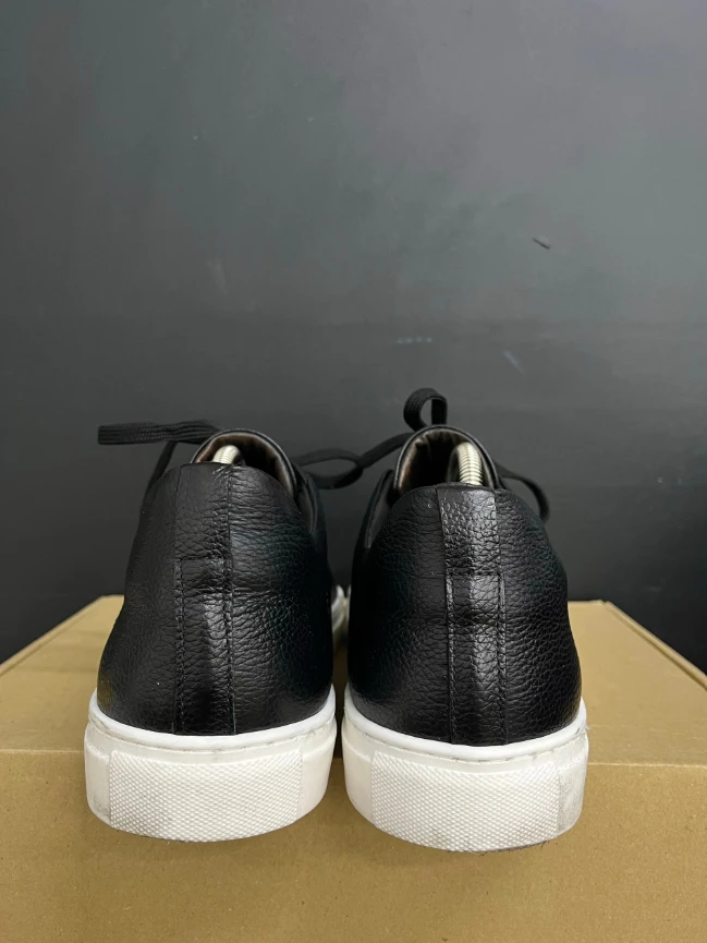 470 Czarne skórzane sneakersy Dino Draghi, rozmiar 42 - obrazek 11