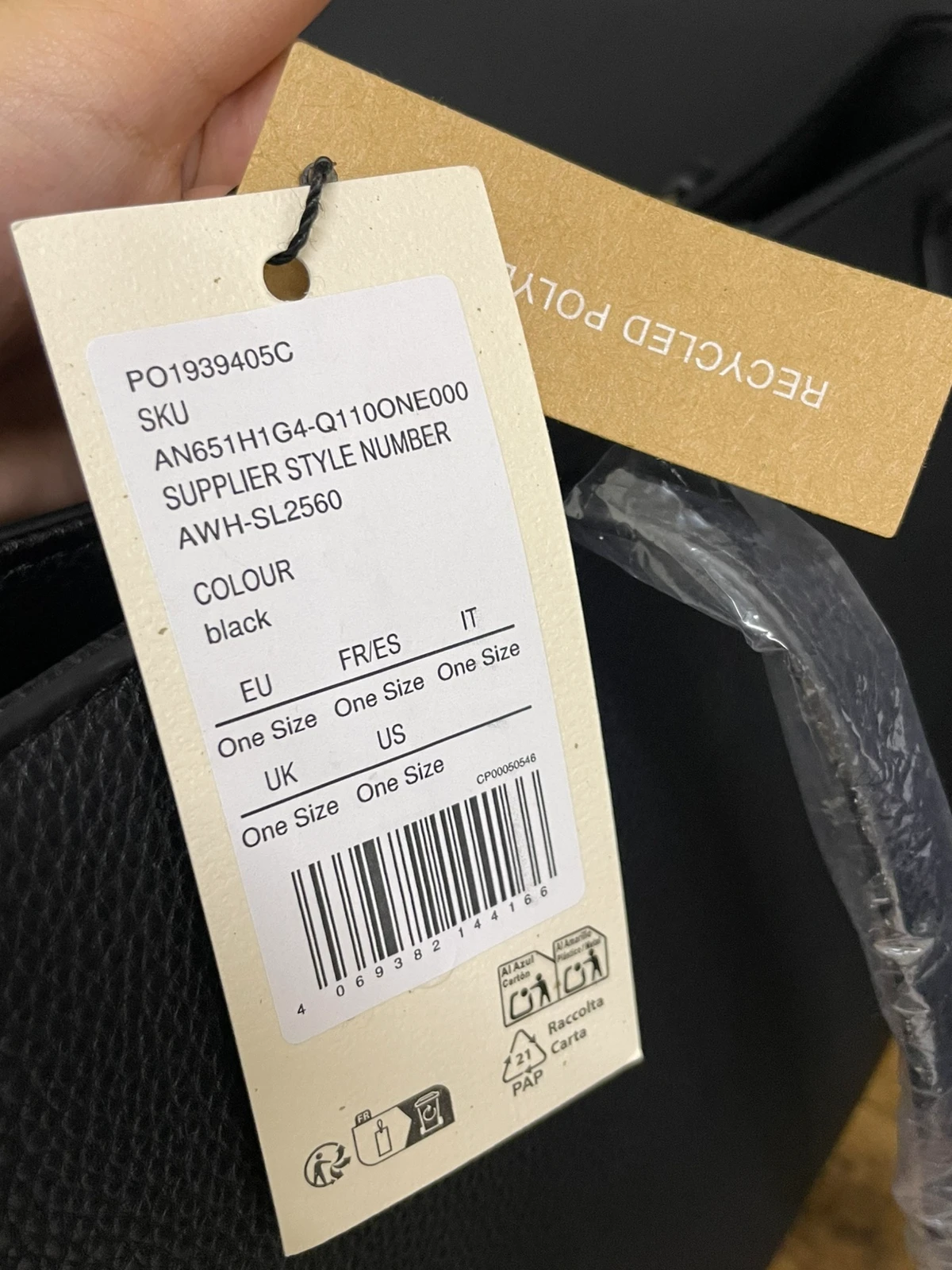 105 Czarna torebka Anna Field - obrazek 5