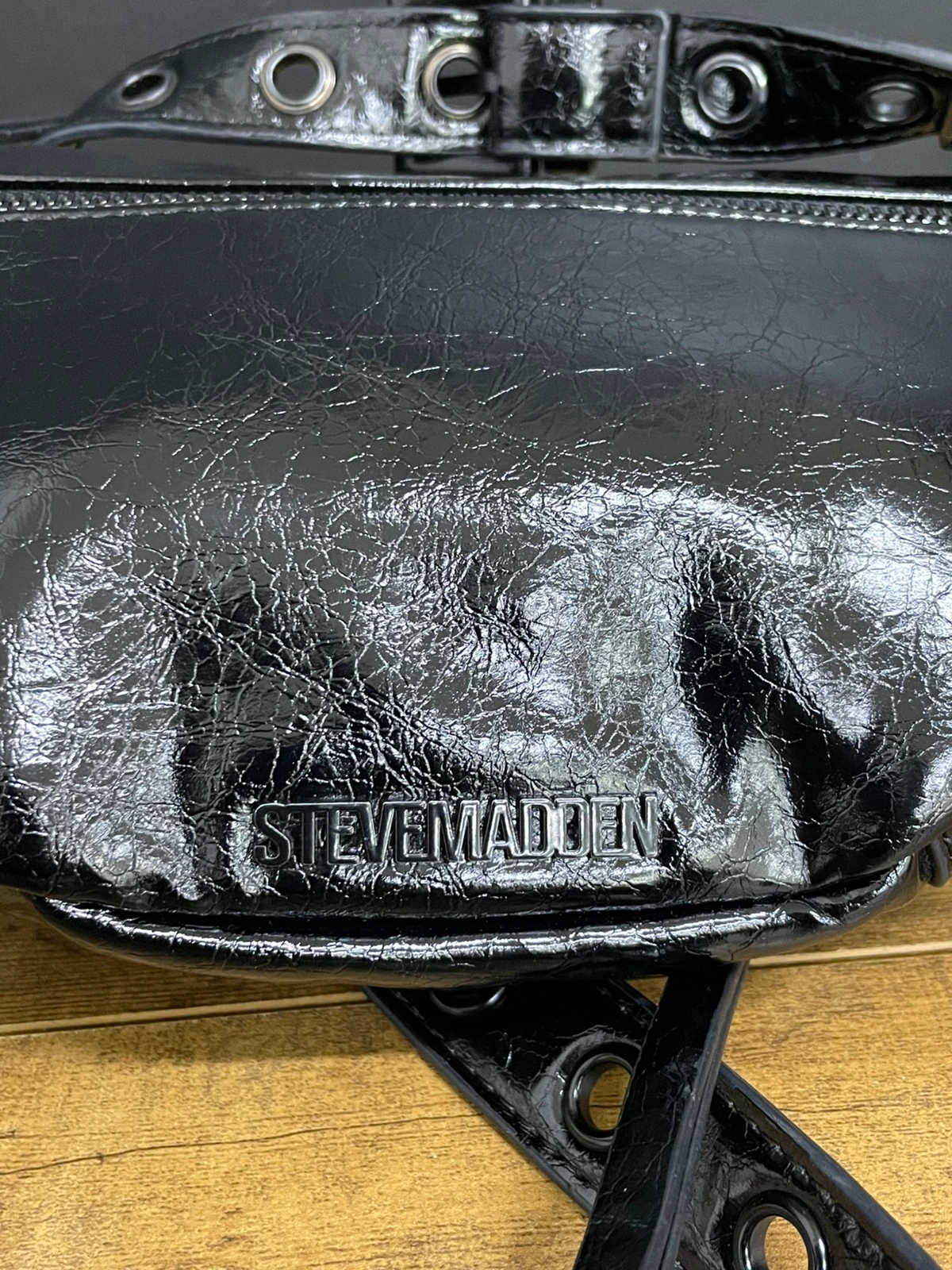 130 Czarna torebka Steve Madden Bvina Crossbody Bag - obrazek 7
