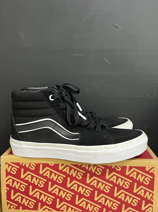 465 Czarne sneakersy Vans Sk8-Hi, rozmiar 35 - obrazek 9