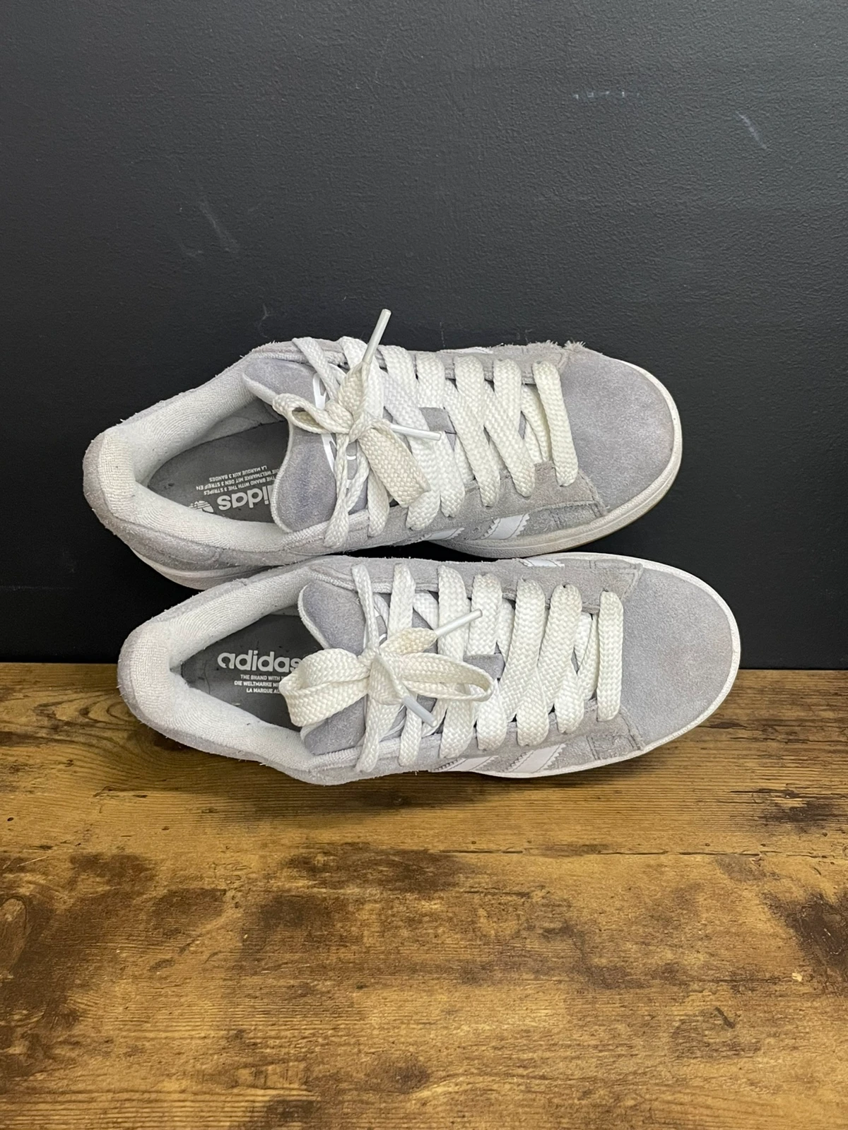 4C Szare sneakersy Adidas Campus 00s, rozmiar 36 - obrazek 12
