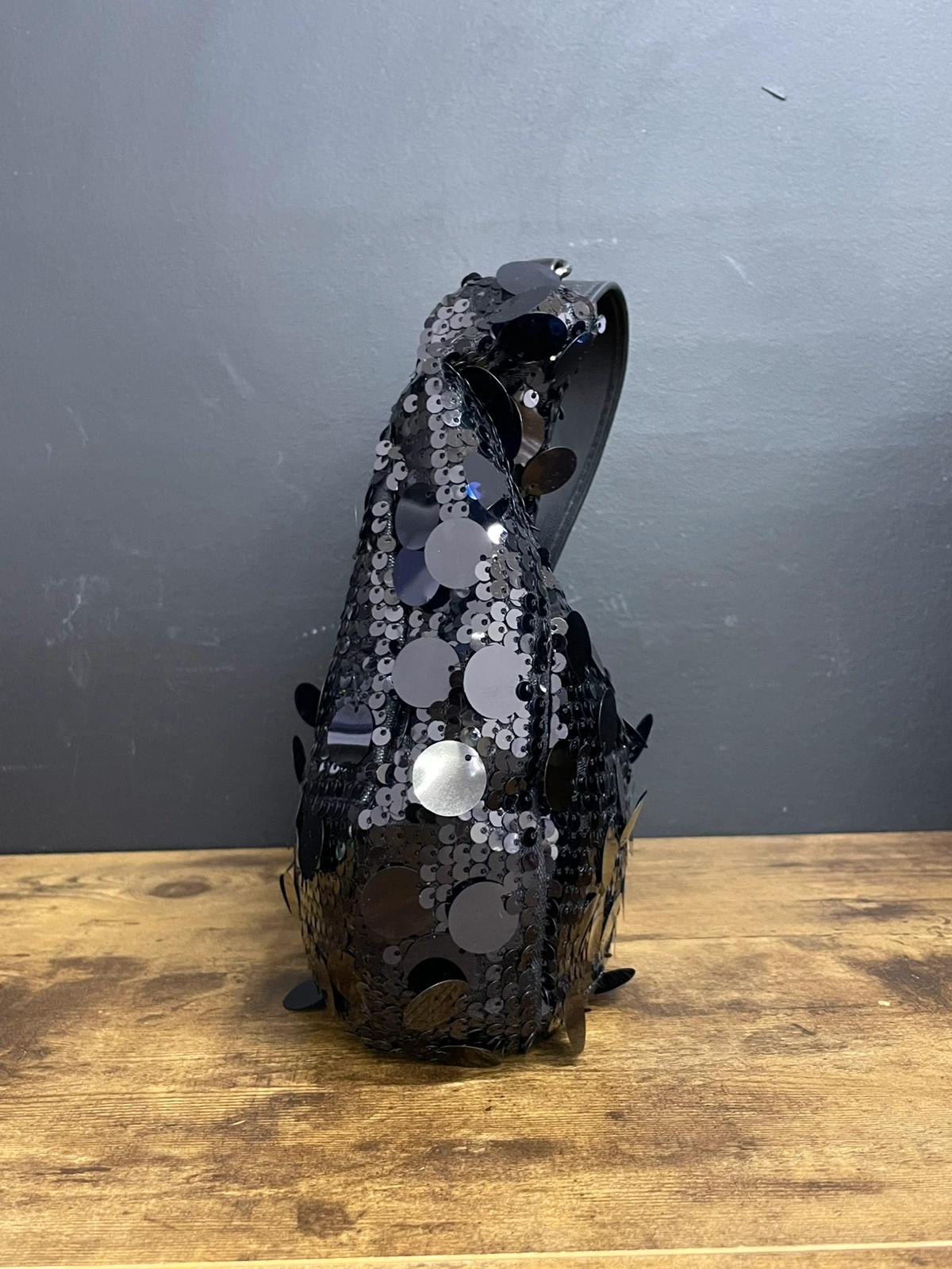 T100 czarna torebka Pieces Pcmaddie - obrazek 4