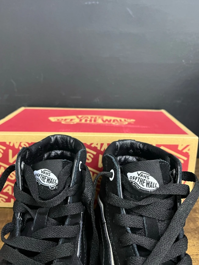 465 Czarne sneakersy Vans Sk8-Hi, rozmiar 35 - obrazek 6