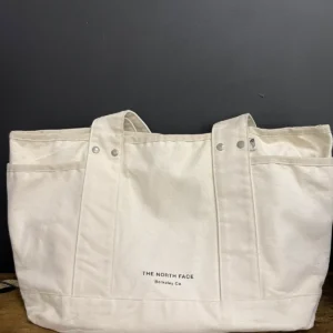 T85 kremowa torba The North Face Circular Cotton Tote