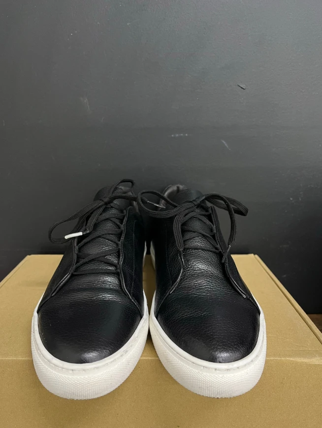 470 Czarne skórzane sneakersy Dino Draghi, rozmiar 42 - obrazek 6