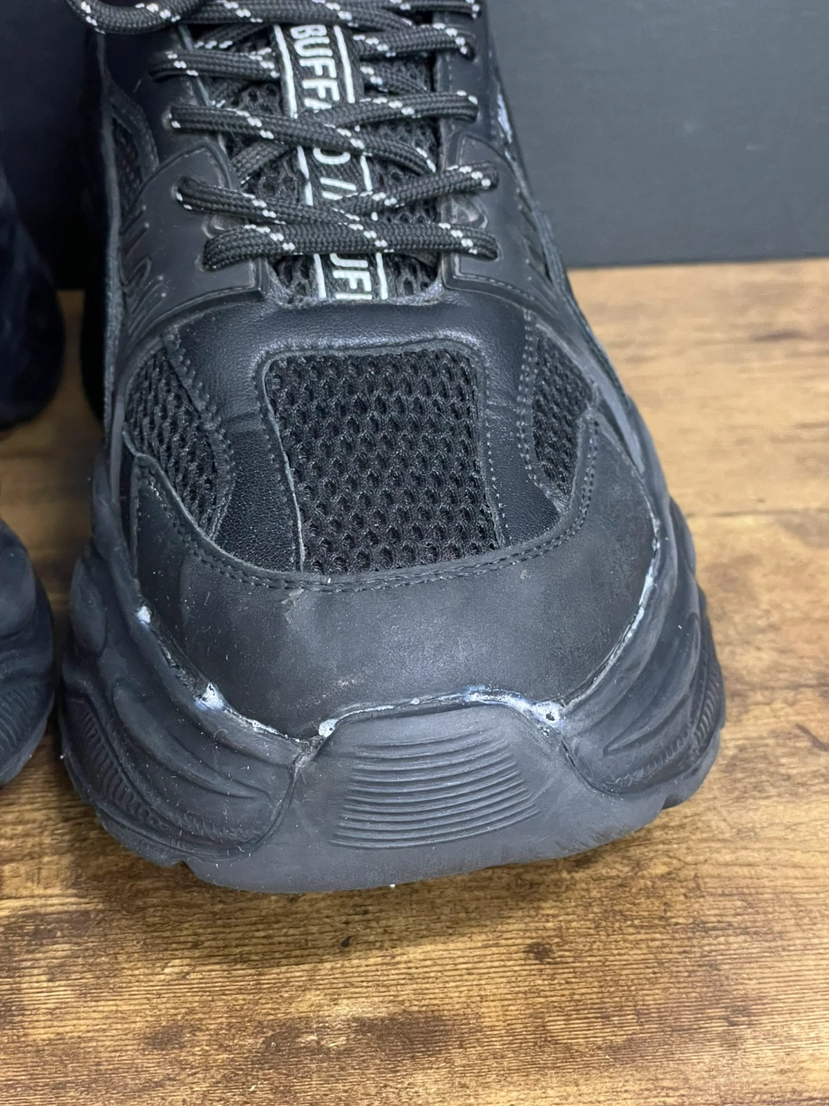 2C czarne sneakersy Buffalo Yuno, rozmiar 40 - obrazek 6