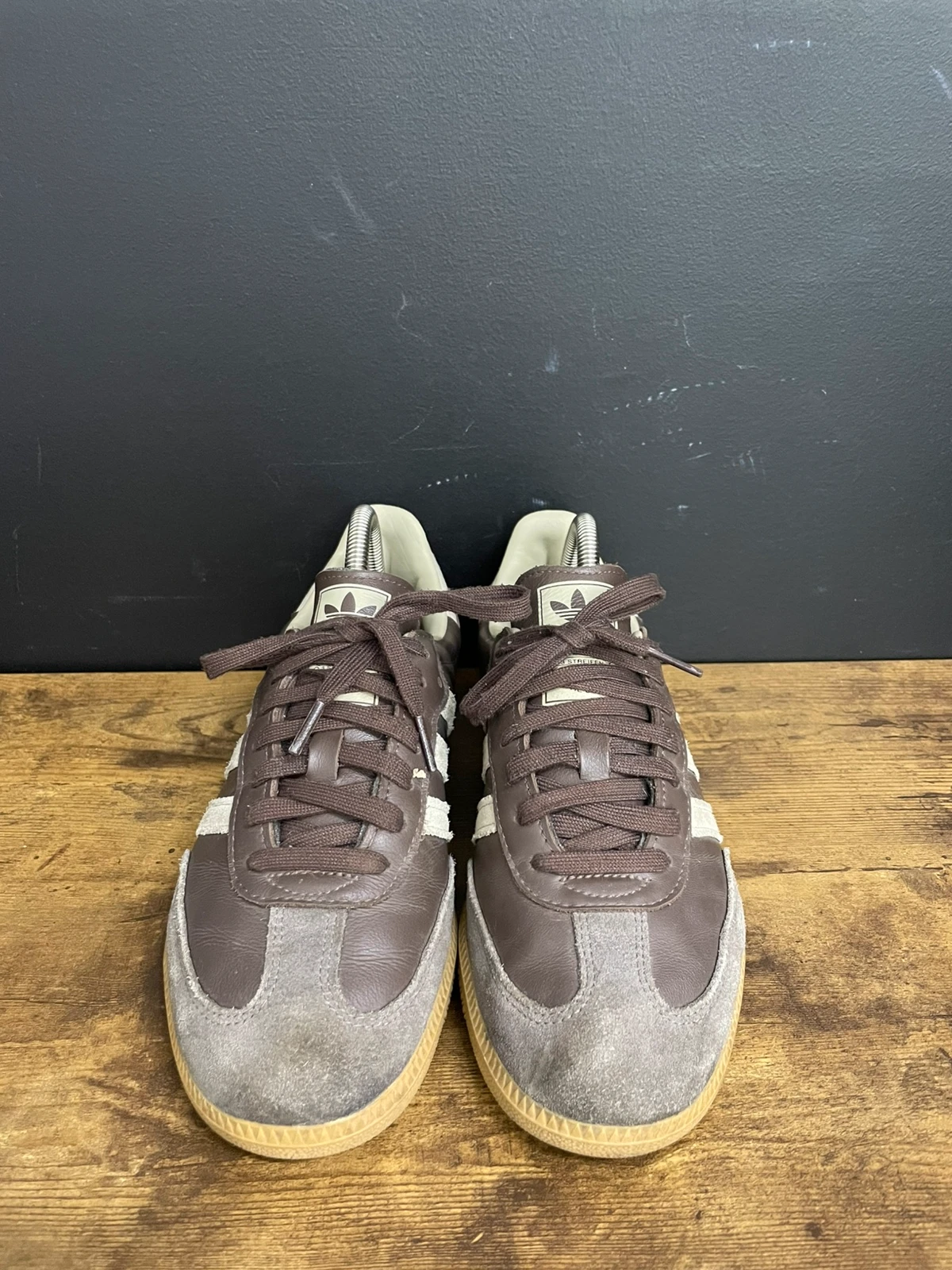 2ó Brązowe sneakersy adidas Samba OG, rozmiar 40 2/3 - obrazek 2