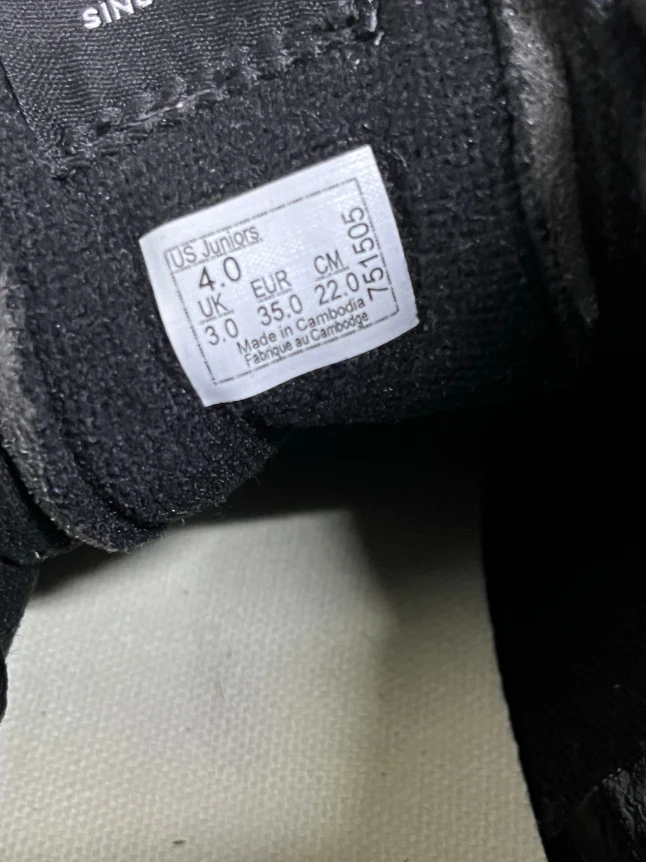 465 Czarne sneakersy Vans Sk8-Hi, rozmiar 35 - obrazek 10