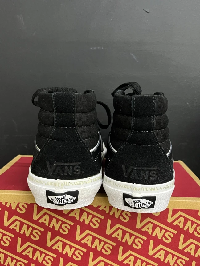 465 Czarne sneakersy Vans Sk8-Hi, rozmiar 35 - obrazek 7
