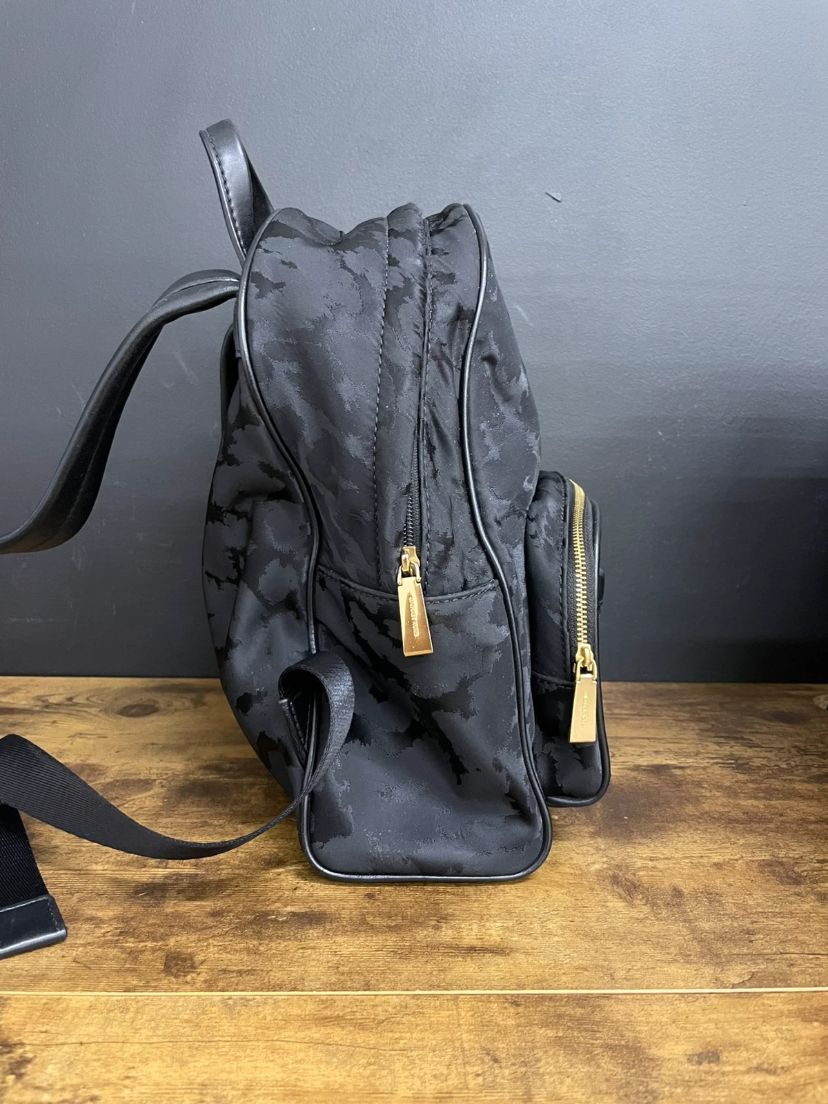 T95 Czarny plecak Michael Kors Bex - obrazek 3