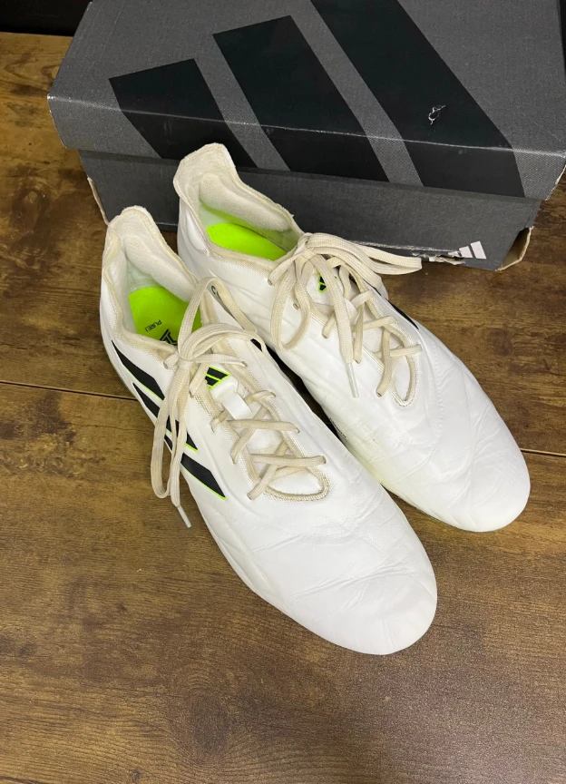 550 Białe korki Adidas Copa Pure.1 FG rozmiar 43 1/3 - obrazek 3