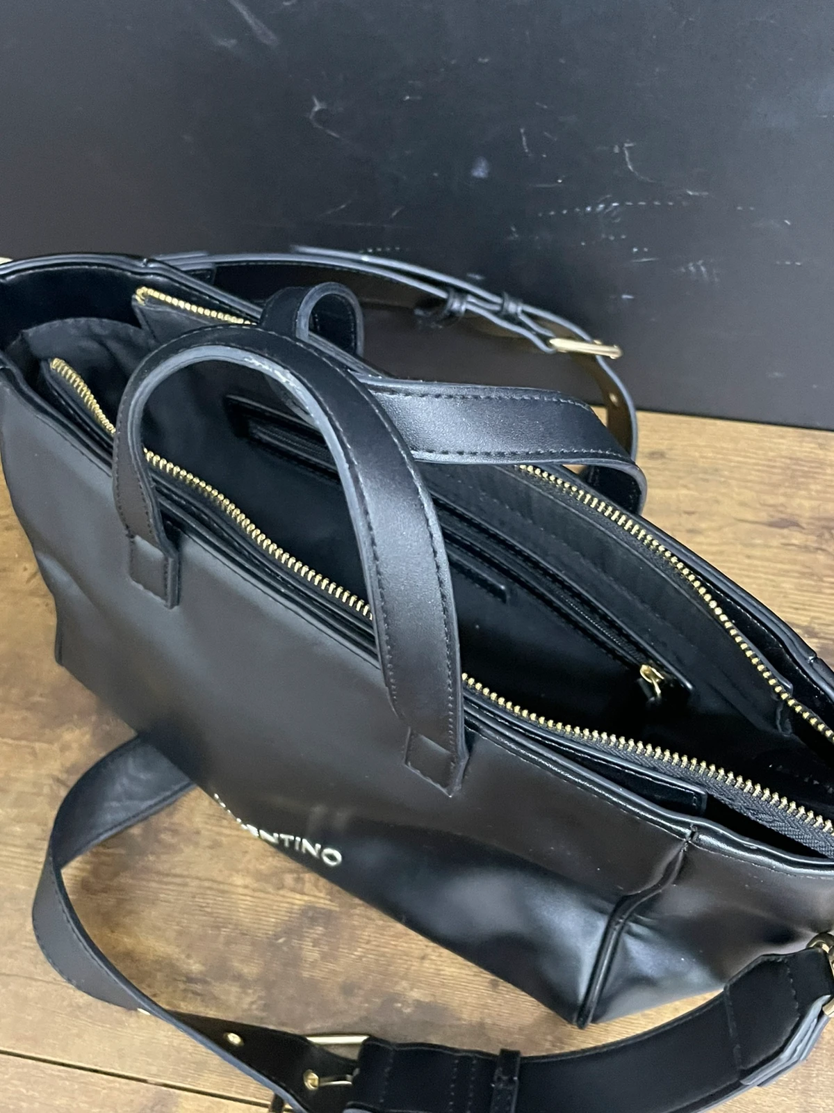 15 czarna torebka Valentino Bags - obrazek 8