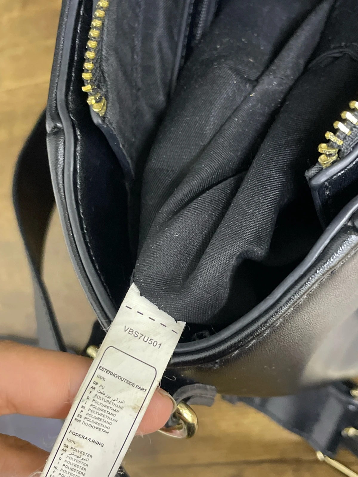 15 czarna torebka Valentino Bags - obrazek 14
